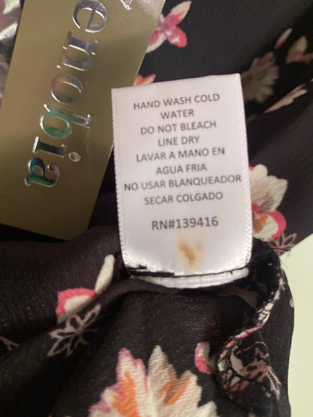 Zenobia Lot of 2 Floral Sleeveless Tops Blouses Womens Plus Size 2X Juniors NWT - Picture 7 of 14